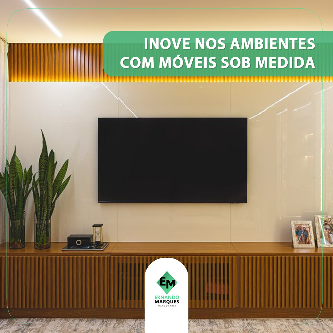 Móveis Sob Medida para Sala Ernando Marques Marcenaria Móveis sob