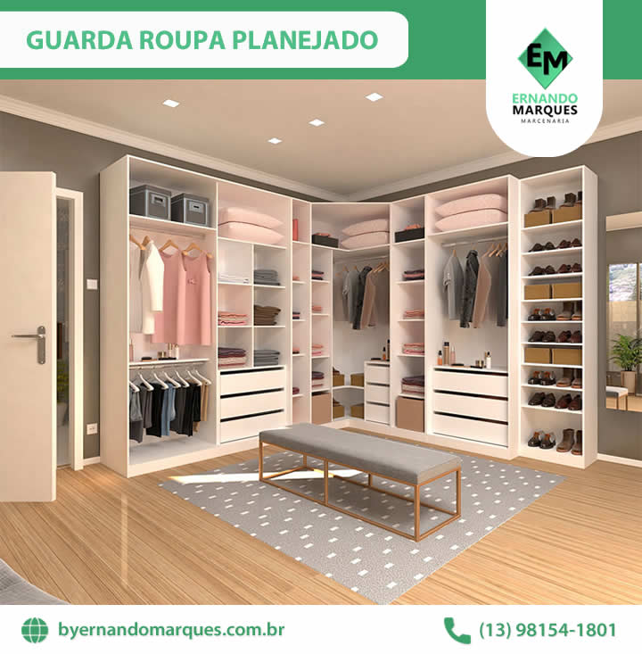 Guarda Roupa Planejado Sob Medida