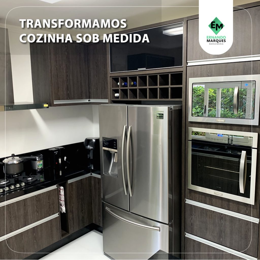 Transformamos sua cozinha sob medida