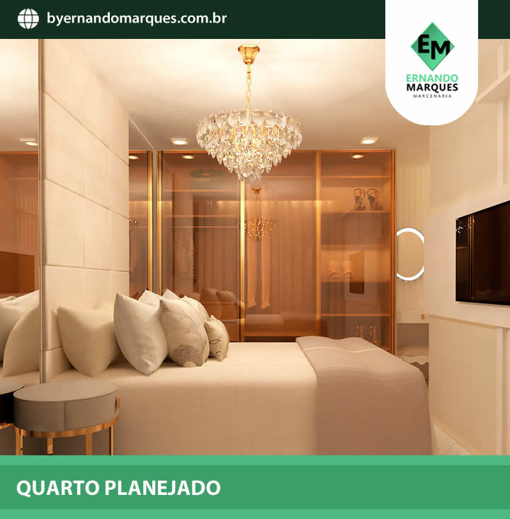 Quarto Planejado Guarujá